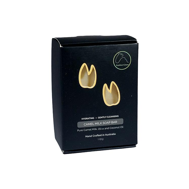 DromeDairy Camel Milk Soap Bar Bamboo + Green, 110 g
