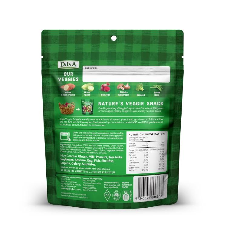 DJ&A Veggie Crisps Original