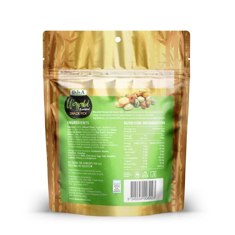DJ&A Nature's Protein Teriyaki Green Peas, 75 g