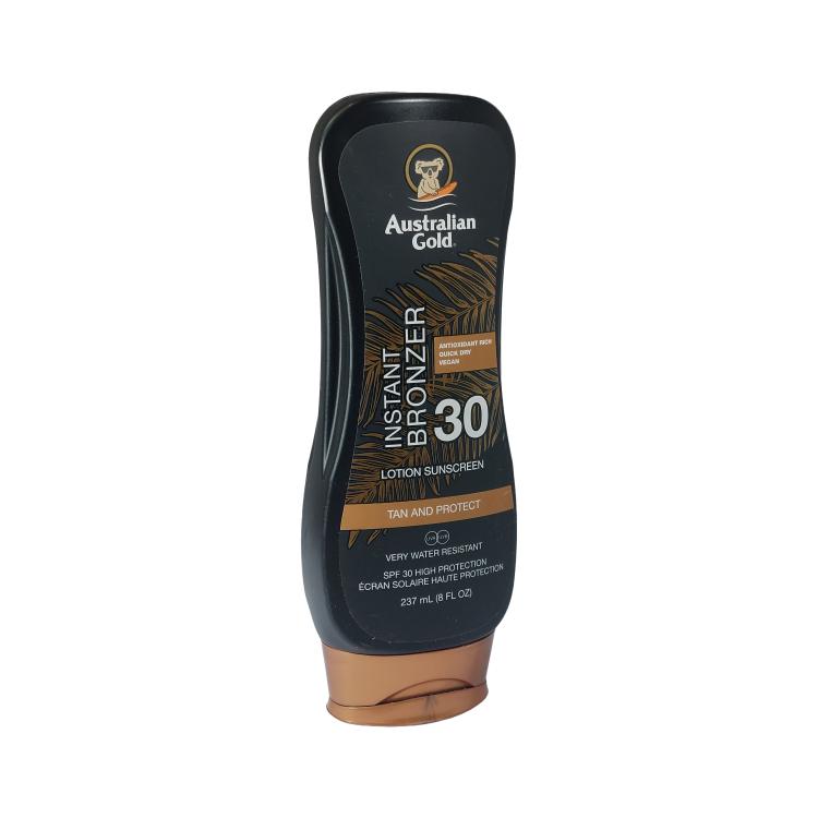Australian Gold Instant Bronzer Lotion Sunscreen SPF30