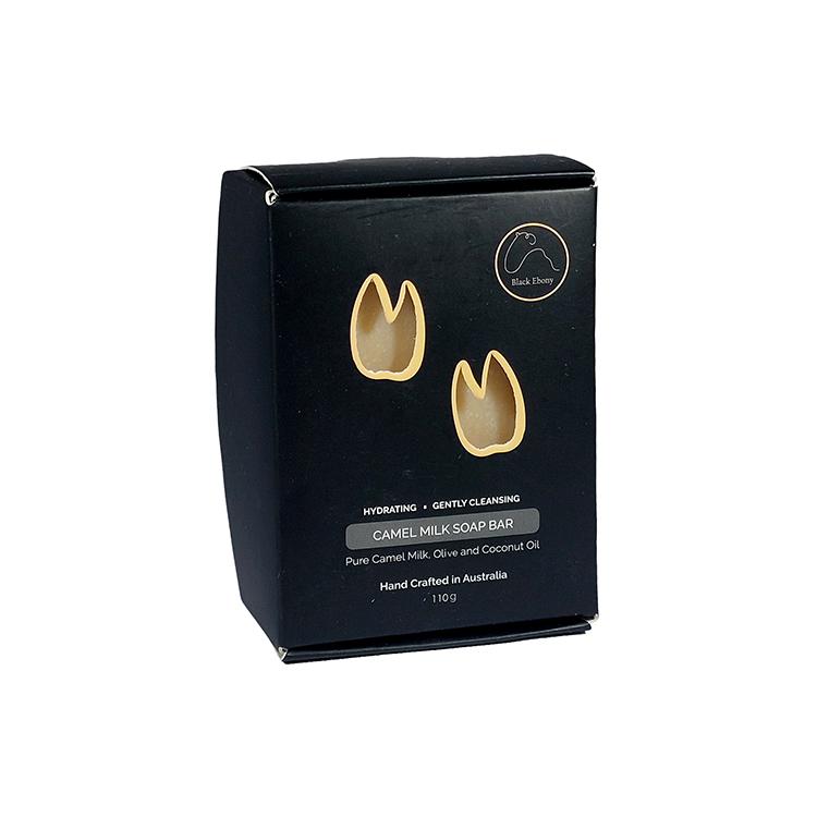 DromeDairy Camel Milk Soap Bar Black Ebony, 110 g