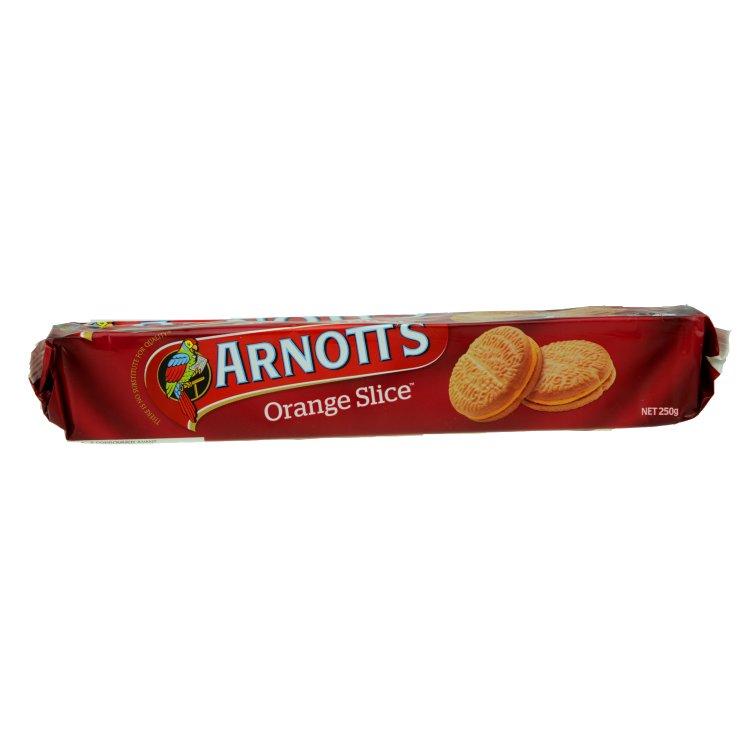 Arnott's Orange Slice Biscuits, 250 g