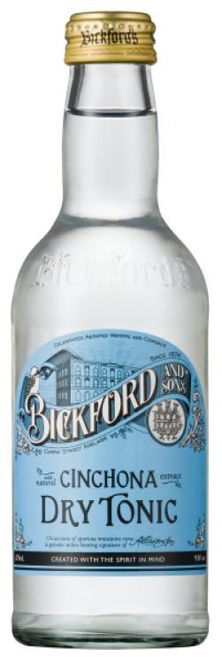 Bickford's Cinchona Dry Tonic Water, 4x275 ml