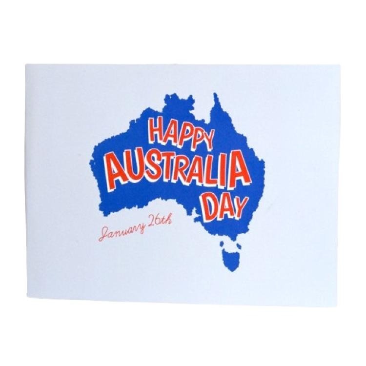 Pop-up Greeting Card 'Australia Day - Koala with Flag'